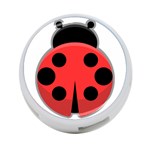 Kawaii Ladybug 4-Port USB Hub (One Side) Front