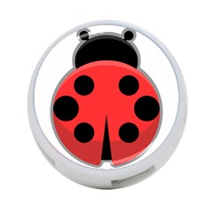 Kawaii Ladybug 4-port Usb Hub (two Sides) 