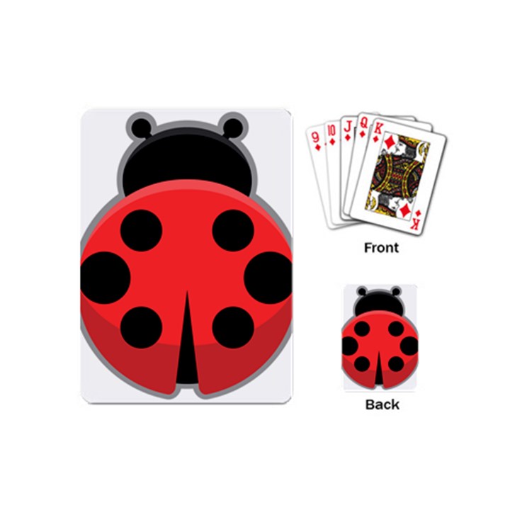 Kawaii Ladybug Playing Cards (Mini) 