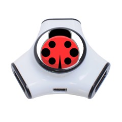 Kawaii Ladybug 3-port Usb Hub by KawaiiKawaii