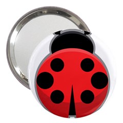 Kawaii Ladybug 3  Handbag Mirrors