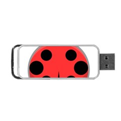 Kawaii Ladybug Portable Usb Flash (two Sides)