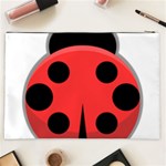 Kawaii Ladybug Cosmetic Bag (XXL)  Back