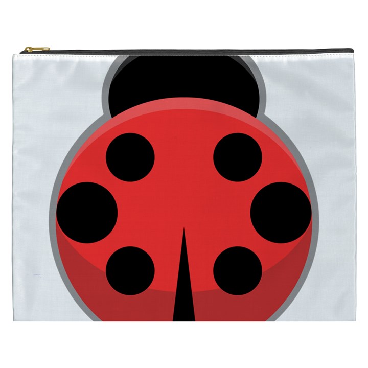 Kawaii Ladybug Cosmetic Bag (XXXL) 