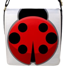 Kawaii Ladybug Flap Messenger Bag (s)