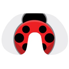 Kawaii Ladybug Travel Neck Pillows