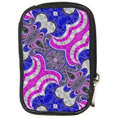 Beautiful Blue Black Abstract  Compact Camera Cases