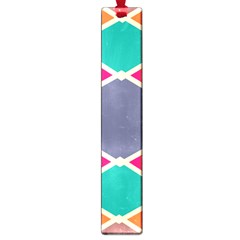 Red Retro Star Large Book Mark