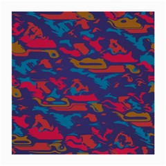 Chaos In Retro Colors Medium Glasses Cloth