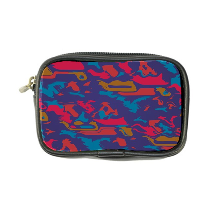 Chaos in retro colors Coin Purse