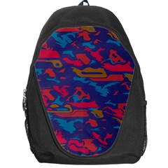 Chaos In Retro Colors Backpack Bag