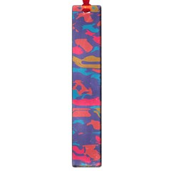 Chaos In Retro Colors Large Book Mark