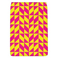 Pink And Yellow Shapes Pattern Removable Flap Cover (l)