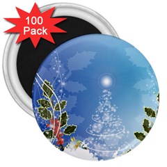 Christmas Tree 3  Magnets (100 Pack)