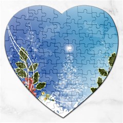 Christmas Tree Jigsaw Puzzle (heart)