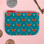 Fox Pattern Coin Change Purse Front