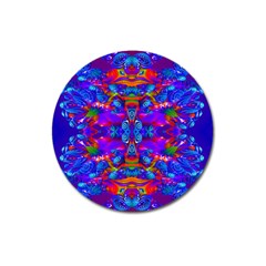 Abstract 4 Magnet 3  (round) by icarusismartdesigns