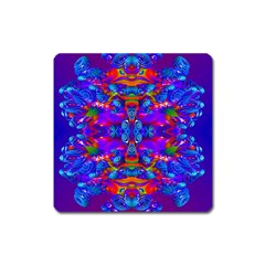 Abstract 4 Square Magnet by icarusismartdesigns