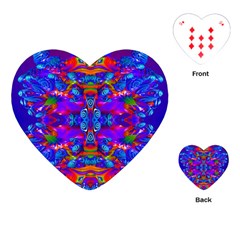 Abstract 4 Playing Cards (heart) 