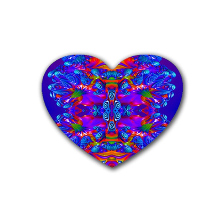 Abstract 4 Heart Coaster (4 pack) 