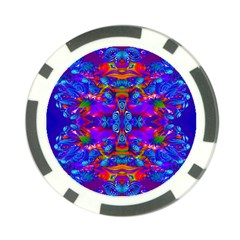 Abstract 4 Poker Chip Card Guards