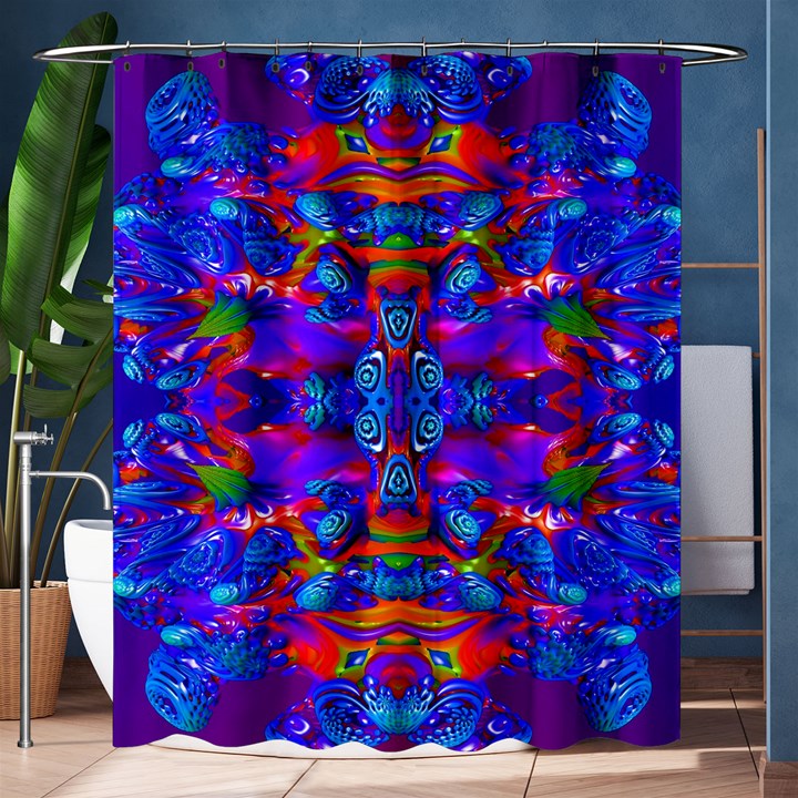 Abstract 4 Shower Curtain 60  x 72  (Medium) 