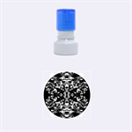 Abstract 4 Rubber Round Stamps (Small) 1.12 x1.12  Stamp