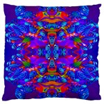 Abstract 4 Large Cushion Cases (One Side)  Front