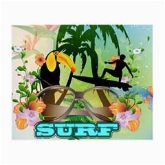 Surfing Small Glasses Cloth (2-side)