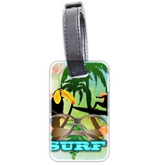 Surfing Luggage Tags (two Sides)