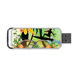 Surfing Portable Usb Flash (one Side)