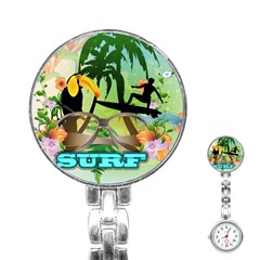 Surfing Stainless Steel Nurses Watches