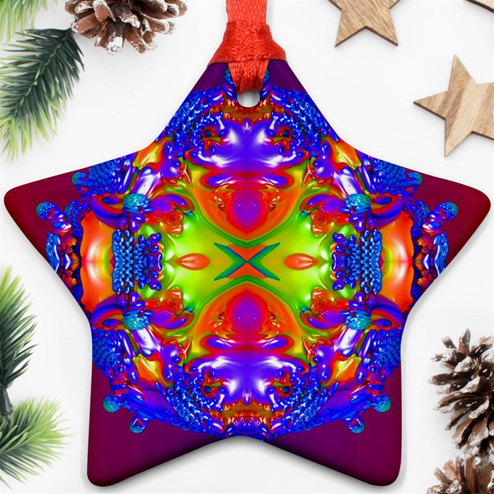 Abstract 6 Ornament (Star) 