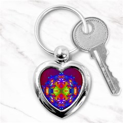 Abstract 6 Key Chains (heart)  by icarusismartdesigns