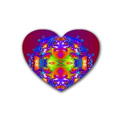 Abstract 6 Heart Coaster (4 Pack) 