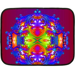 Abstract 6 Fleece Blanket (mini) by icarusismartdesigns