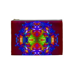 Abstract 6 Cosmetic Bag (medium) 