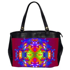 Abstract 6 Office Handbags (2 Sides)  by icarusismartdesigns