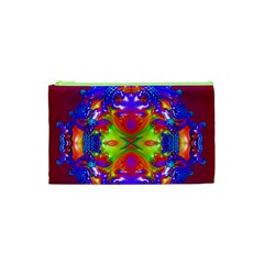 Abstract 6 Cosmetic Bag (xs) by icarusismartdesigns