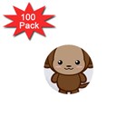 Kawaii Monkey 1  Mini Buttons (100 pack)  Front