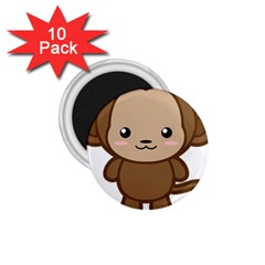 Kawaii Monkey 1 75  Magnets (10 Pack)  by KawaiiKawaii