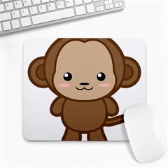 Kawaii Monkey Large Mousepads by KawaiiKawaii