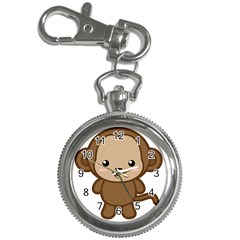 Kawaii Monkey Key Chain Watches