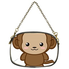 Kawaii Monkey Chain Purses (one Side) 