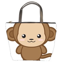 Kawaii Monkey Bucket Bags