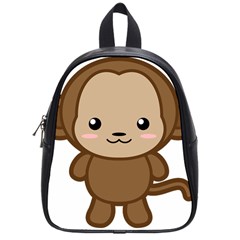 Kawaii Monkey School Bags (small) 