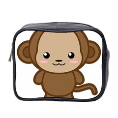 Kawaii Monkey Mini Toiletries Bag 2-side