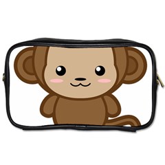 Kawaii Monkey Toiletries Bags 2-side by KawaiiKawaii