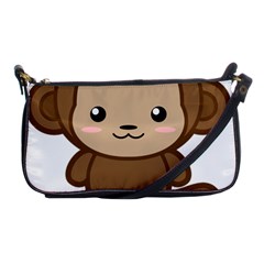 Kawaii Monkey Shoulder Clutch Bags