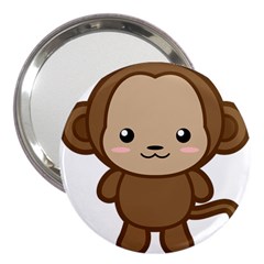 Kawaii Monkey 3  Handbag Mirrors by KawaiiKawaii